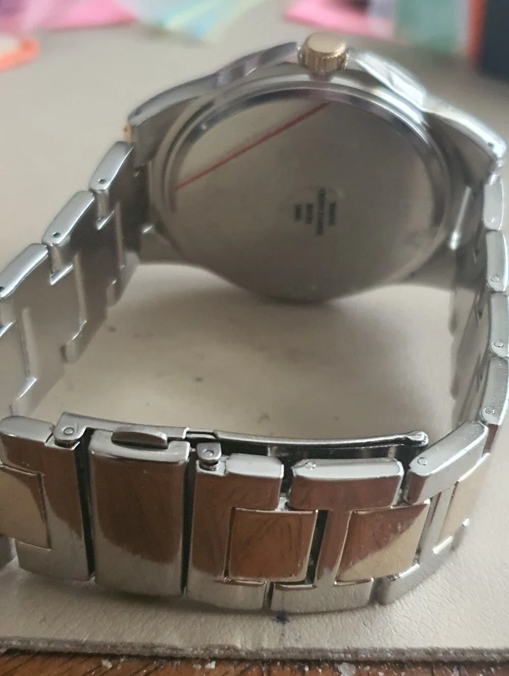10/$20 U.S. Polo Assn Silver/Goldtone Stainless Steel Men's Watch